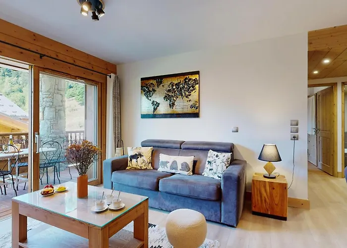 Foot Of Slopes, South Terrasse, 6 Pers Apartment La Plagne